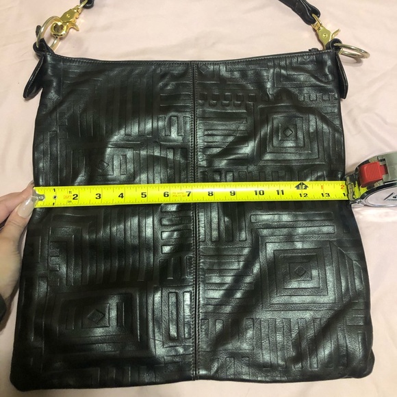 Brown leather large bag - Picture 4 of 8